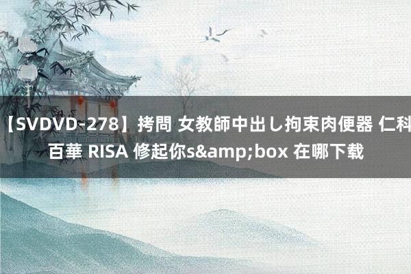 【SVDVD-278】拷問 女教師中出し拘束肉便器 仁科百華 RISA 修起你s&box 在哪下载