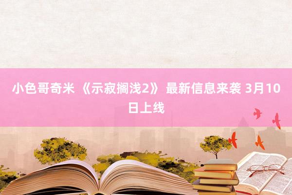 小色哥奇米 《示寂搁浅2》 最新信息来袭 3月10日上线